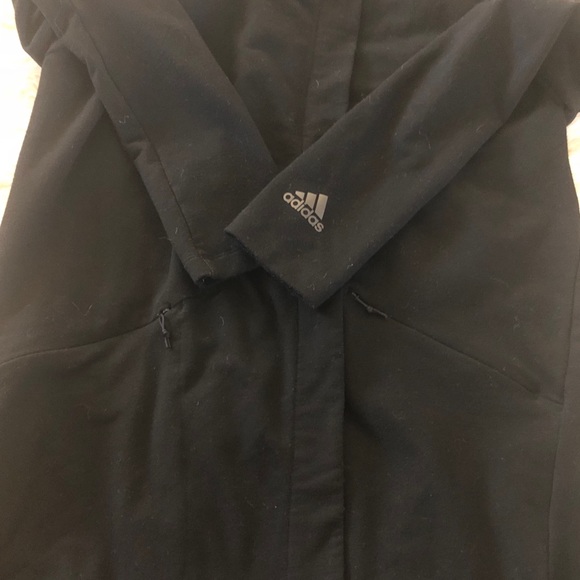 ADIDAS CLIMALITE HOODED JACKET/CARDIGAN XS - Picture 5 of 6